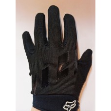 Купить Перчатки с пальцами (женская) FOX черные L, ЗАВОД