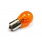 Лампа стопа S25 12V21\5W  (желтая)   цоколь 2к.
