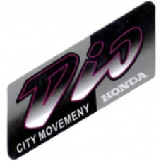 Наклейка "DIO CITY"