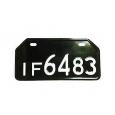 Купить Номерной знак YAMAHA (черный), КИТАЙ