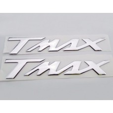 Наклейка "TMAX" хром