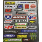Наклейка "MOTOREX/MOTUL" (1-12)