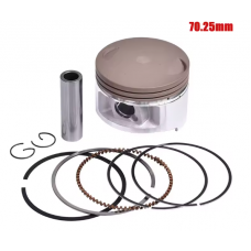 Купить Поршневой к-т Yamaha SEROW XT225 5HO XT225 1987-2006 2007 70мм 0.25  (палец 16мм.) 70.25, TWH Тайвань