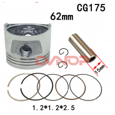 Поршневой к-т 4T СG150/175  62 мм std (мотоцикл.ZONGSHEN ) 15мм палец