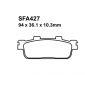 Колодки тормозные передние (YS-3100) (EBC-SFA427))диск