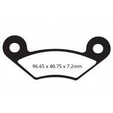 Купить Колодки тормозные (YS-3322) FA483 диск KEEWAY GTX 300 Quad 300 2010, КИТАЙ