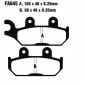 Колодки тормозные (YS-3213) FA645 диск YAMAHA YXE YXM
