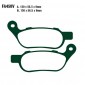Колодки тормозные (YS-3191) FA458 диск Harley Davidson FLD FLS FXC FXD FXS