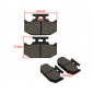 Колодки тормозные (YS-3174) диск задние КРОСС BSE Ja J2 Z5 Z6 Kawasaki KDX125 KDX200 KDX250 KLX250 Suzuki DR250 DR350 YAMAHA DT125