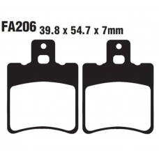 Купить Колодки тормозные диск (YS-3017) FA206 KEEWEY ARN 125, КИТАЙ