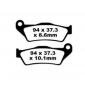 Колодки тормозные FA363 диск BMW K1300 R1200 R1100 R850 R1150 K1200