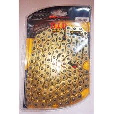 Цепь приводная D.I.D 428H-116L  ACTIVE - GOLD(золото)