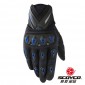 Перчатки с пальцами SCOYCO (MC10) цвет: черно-синий XL