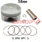 Поршневой к-т HONDA SH150  ( 58,0мм.) STD  в сборе DVNOP