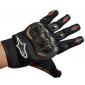 Перчатки ALPINSTAR с пальцами , черный M\L\XL