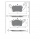 Колодки тормозные диск FA694\YS3199 YAMAHA NMAX