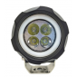 Доп-свет ПРОТИВОТУМАННАЯ ФАРА LED 80W (6луча+3режима) черная КРУГЛАЯ 60мм*81мм