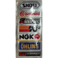 Наклейка ЛЮМИНИСЕНТНАЯ малая 8см*25см "YOSHIMURA"