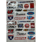 Наклейка MOTUL (лист А4)