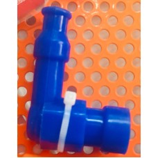 Надсвечник DELTA с силиконовыми вставками СИНИЙ