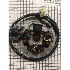 Статор генератора (генератор) YAMAHA GEAR 4KN (6проводов)