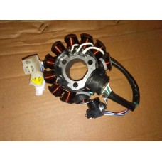 Статор генератора (генератор) ZY125 YAMAHA CYGNUS 125 4CW (8проводов)