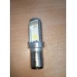 Лампа фары BA20 ДИОД LEDх2 длинная
