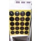 Наклейка значок(круг) YAMAHA ЛИСТ большой