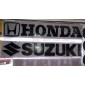 Наклейка SUZUKI полоска широкая карбон