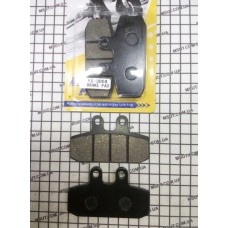 Колодки тормозные передние (YS-3088)FA256 диск