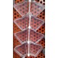 Демферные резинки ACTIVE 110 "силикон" (4шт.\уп.)  желтый\белый